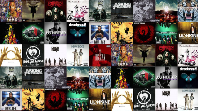 Movie posters collage film names free wallpaper for desktop - medium preview image