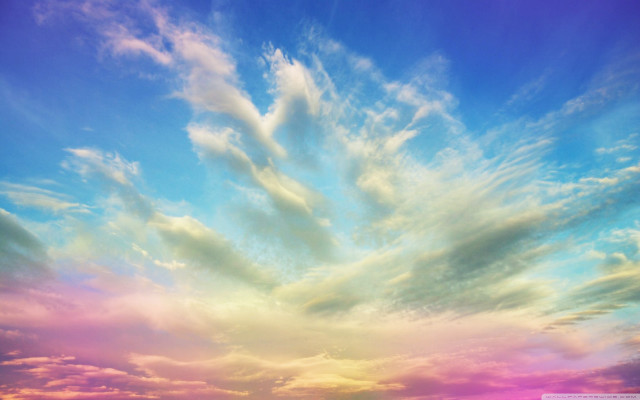 Blue sky clouds boat sunset free wallpaper for desktop - medium preview image