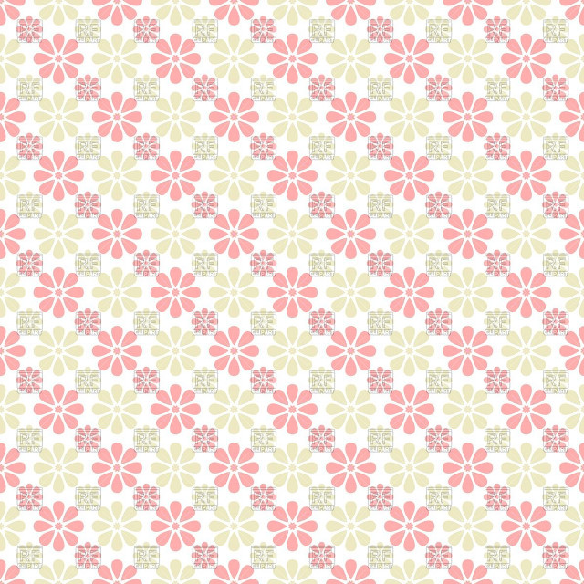 White pink flower pattern lightgreen free wallpaper for tablet - medium preview image