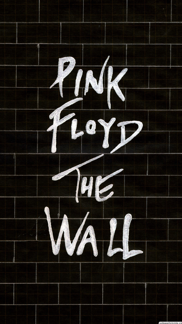 Brick wall spray painted pink free wallpaper for mobile - medium preview image