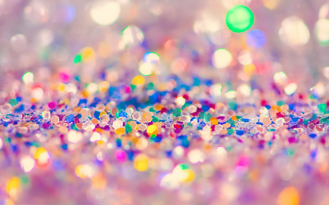 Colorful glitter background blurry circles free wallpaper for desktop - medium preview image
