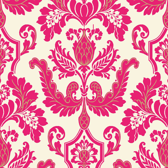 Pink white floral wallpaper design #4 free wallpaper for tablet - medium preview image