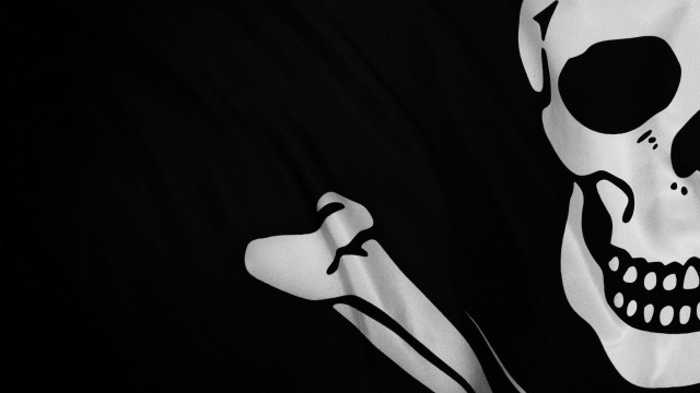Skeleton knife black background white free wallpaper for desktop - medium preview image