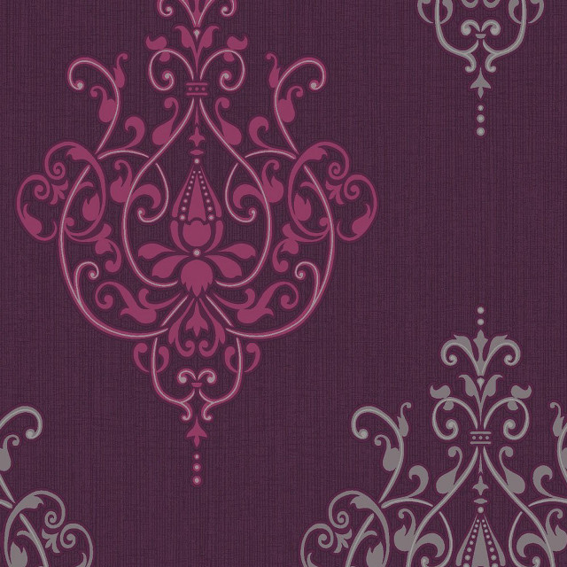 Purple silver wallpaper pattern pink free wallpaper for tablet - medium preview image