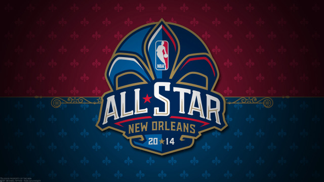 All star logo red blue free wallpaper for desktop - medium preview image