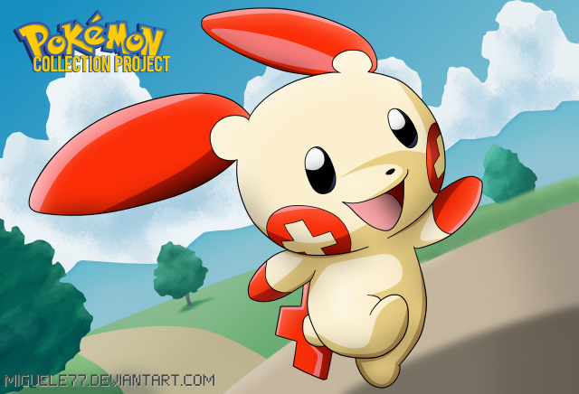Cartoon character running frisbee red free wallpaper for desktop - medium preview image