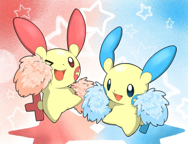 Pikachu holding hands birds arm free wallpaper for desktop - medium preview image