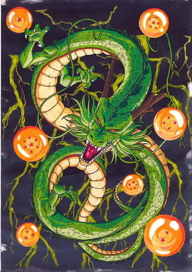 Green dragon orange pumpkins neck free wallpaper for mobile - medium preview image