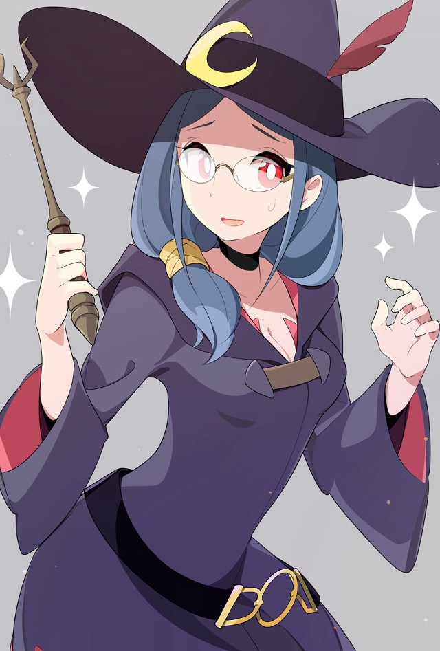 Woman witch costume wand hat free wallpaper for mobile - medium preview image