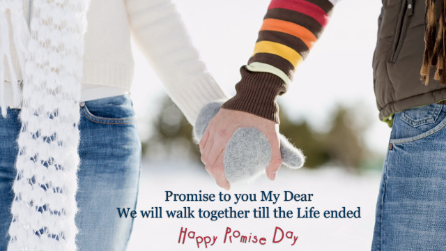 Two people holding hands message free wallpaper for desktop - medium preview image