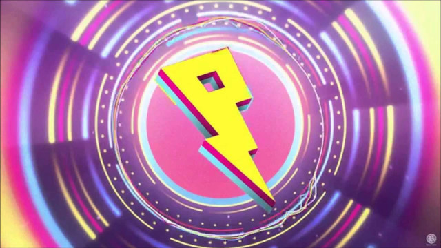 Yellow lightning purple circle pink free wallpaper for desktop - medium preview image