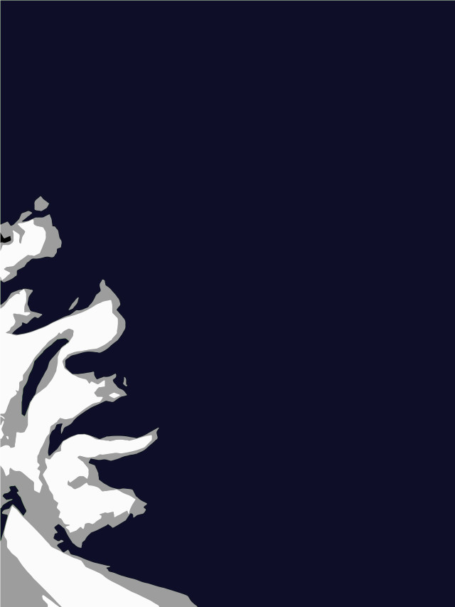 Black white man beard square free wallpaper for mobile - medium preview image