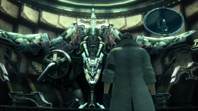 Man giant robot room mirror free wallpaper for desktop - medium preview image