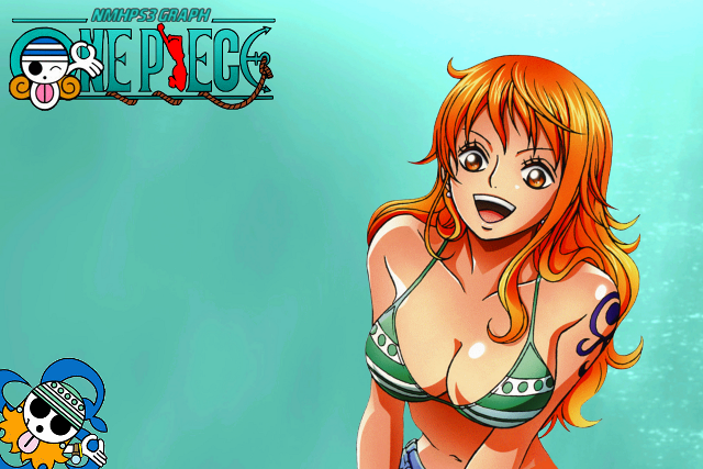 Cartoon girl bikini pirate ship free wallpaper for desktop - medium preview image