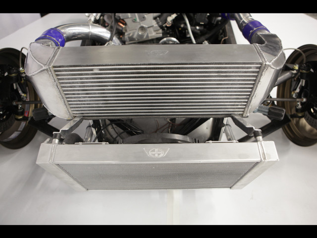 Car engine closeup radiator core free wallpaper for desktop - medium preview image