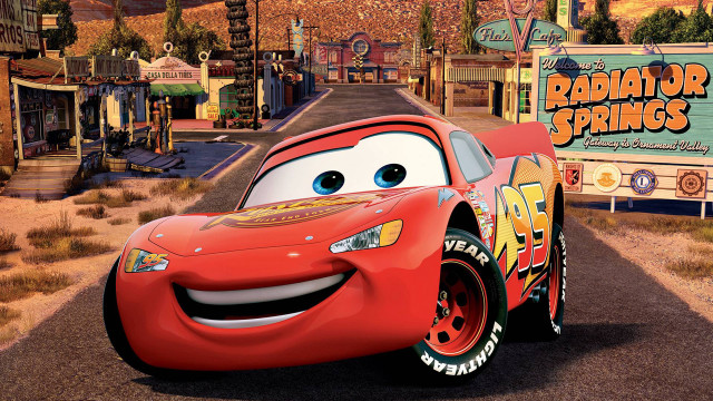 Cartoon character driving car movie #2 free wallpaper for desktop - medium preview image