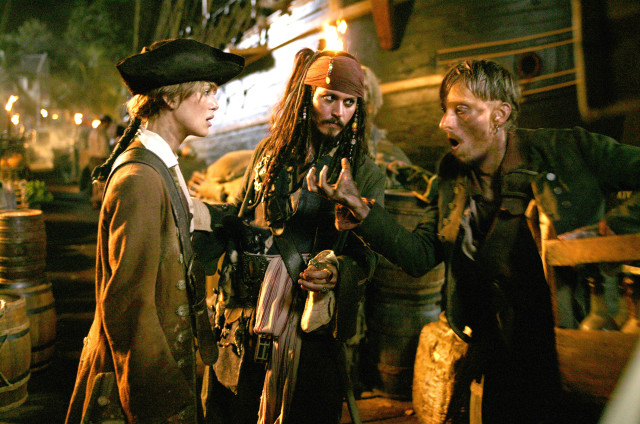 Pirate costume conversation barrels room free wallpaper for desktop - medium preview image