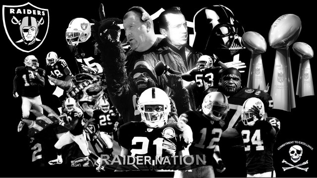 Football team black white helmets free wallpaper for desktop - medium preview image