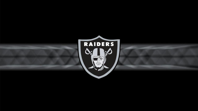 Oakland football helmet black background free wallpaper for desktop - medium preview image