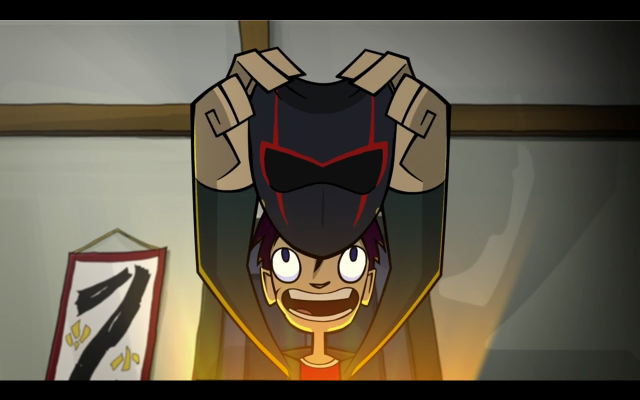 Cartoon character hat sword hand #2 free wallpaper for desktop - medium preview image