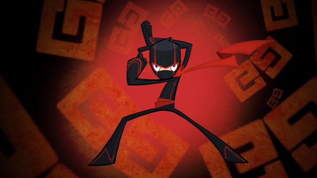 Cartoon character gun red background free wallpaper for desktop - medium preview image