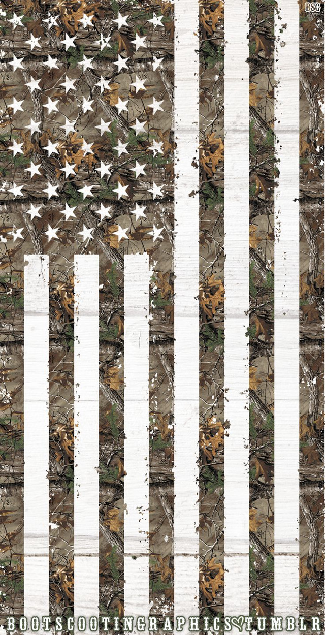 Wooden flag white stars camouflage free wallpaper for mobile - medium preview image