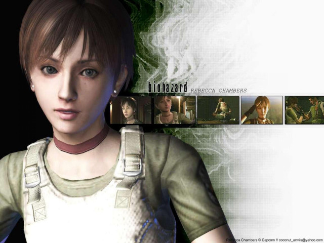 Woman white shirt green shirt free wallpaper for desktop - medium preview image