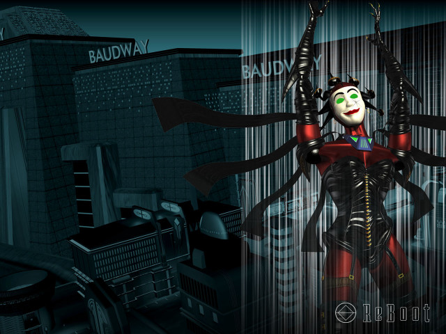 Creepy clown bar room sign free wallpaper for desktop - medium preview image