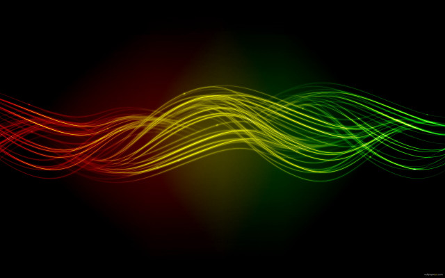 Colorful wave light black red #9 free wallpaper for desktop - medium preview image