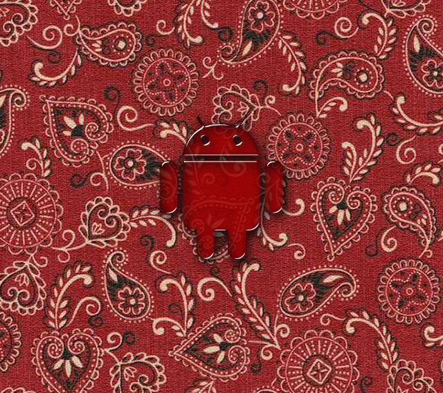 Red white pattern button side free wallpaper for tablet - medium preview image