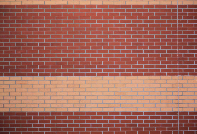 Red brick wall white stripe free wallpaper for desktop - medium preview image