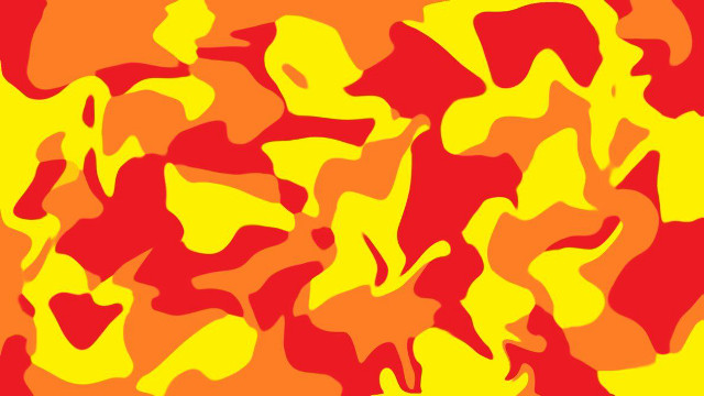 Camouflage yellow red flame fire free wallpaper for desktop - medium preview image