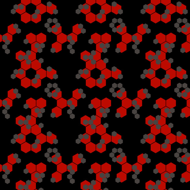Black red hexagonal pattern design free wallpaper for tablet - medium preview image