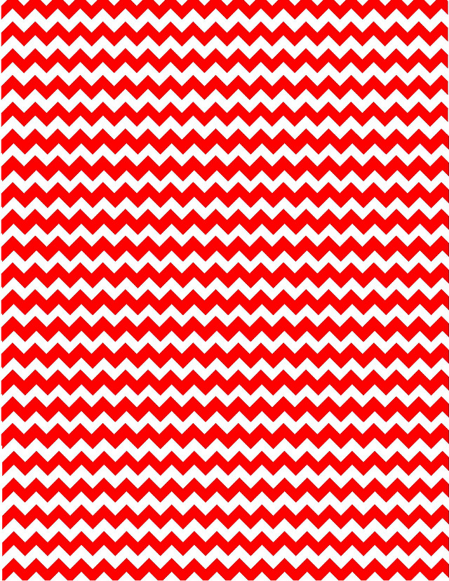 Red white zigzag pattern white free wallpaper for mobile - medium preview image