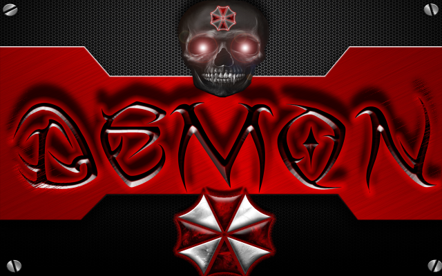 Skull cross movisa red black free wallpaper for desktop - medium preview image