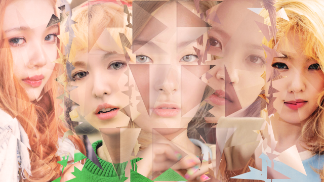 Women collage facial expressions hair free wallpaper for desktop - medium preview image