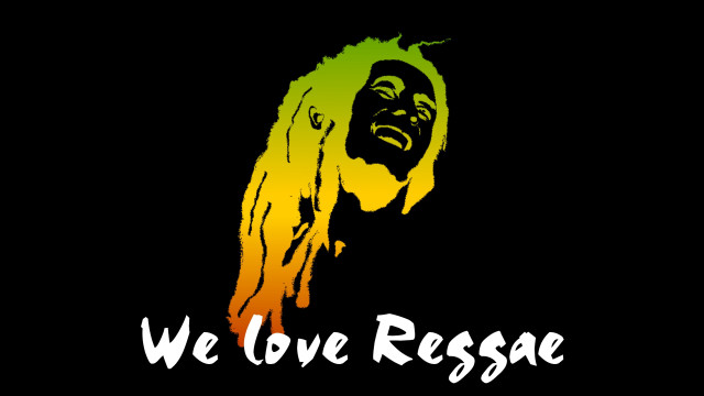 Dreadlocks reggae message black background free wallpaper for desktop - medium preview image