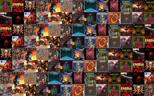 Album collage artwork wallpaper covers free wallpaper for desktop - medium preview image