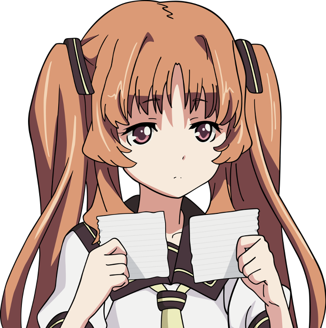 Girl long hair holding paper free wallpaper for tablet - medium preview image