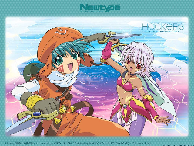 Anime characters swords blue sky #2 free wallpaper for desktop - medium preview image