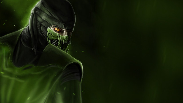 Green masked man armor cobra free wallpaper for desktop - medium preview image
