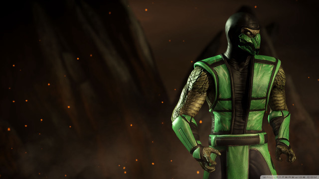 Man green suit yellow light free wallpaper for desktop - medium preview image