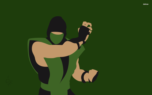 Green man chenchi cobra vector free wallpaper for desktop - medium preview image