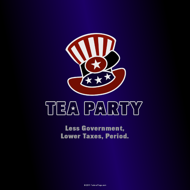 Tea party logo hat head free wallpaper for tablet - medium preview image