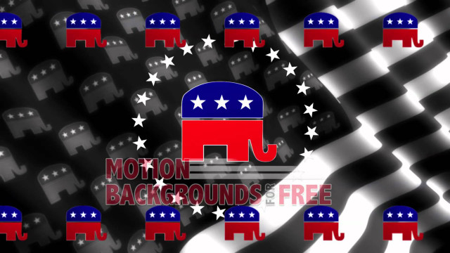 American flag elephants motion background free wallpaper for desktop - medium preview image