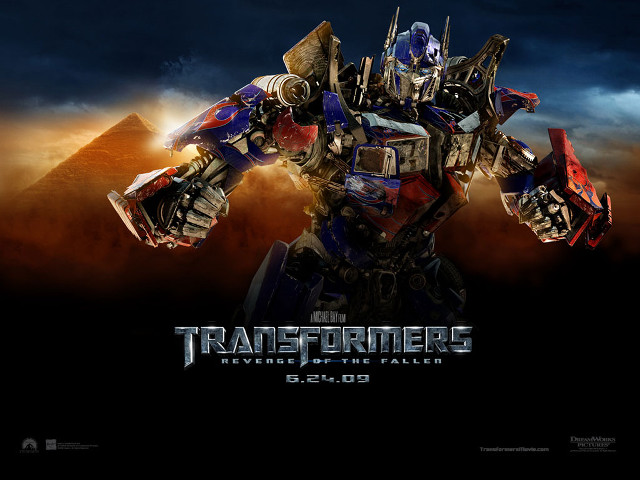 Giant robot pyramid mecha sunset free wallpaper for desktop - medium preview image