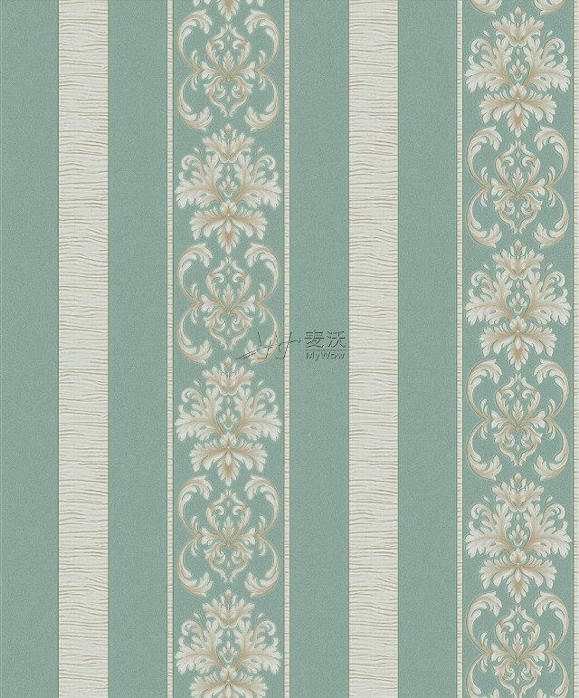 Striped wallpaper flower design pattern free wallpaper for mobile - medium preview image