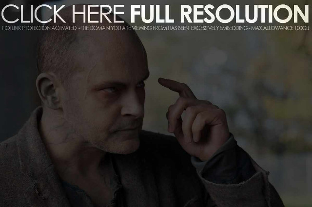 Man pointing side face hand free wallpaper for desktop - medium preview image