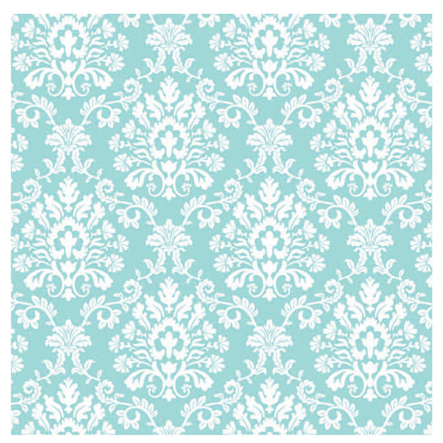 Blue white wallpaper floral pattern free wallpaper for tablet - medium preview image