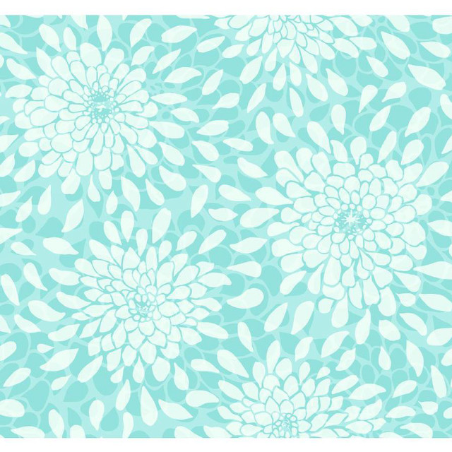 Blue white flower pattern leaves #3 free wallpaper for tablet - medium preview image